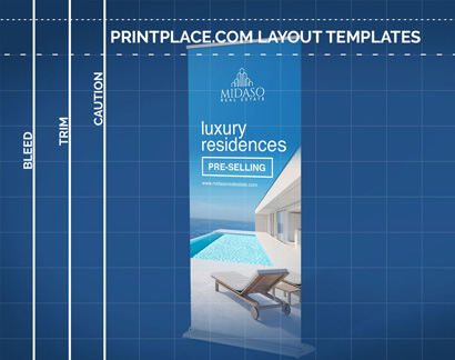 Premium Retractable Banners Layout Templates